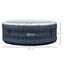 Outsunny Spa Hinchable Redondo para 4 Personas 950L Bañera de Hidromasaje Hinchable para Exteriores Ø195x68 cm con 108 Chorros de Masaje Control Remoto y Funda Protectora Azul, , large indicador imagen numero 3
