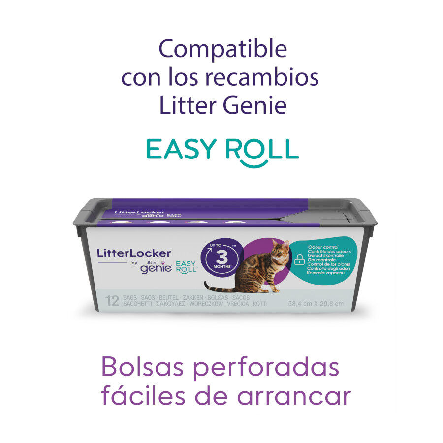 Litter Genie Recambio Bolsas Easy Roll para gatos, , large Imagen numero 2