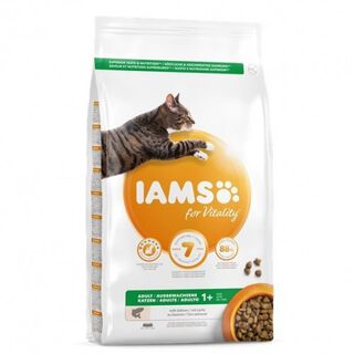 Pienso Iams Vitality de salmón para gatos sabor Natural