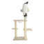 Leeby Luna árbol rascador con cama y juguete para gatos, , large indicador imagen numero 4