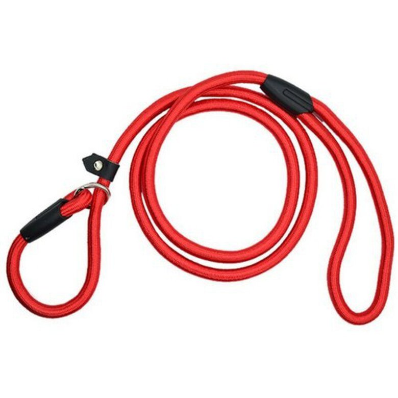 Correa de cuerda de nylon para perros color Rojo, , large image number null