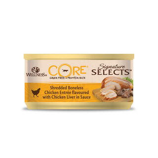 Wellness Core Shredded Pollo lata para gatos