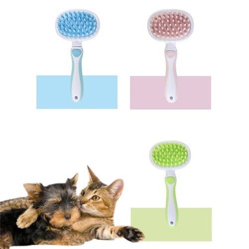 Cepillo para mascotas color Rosa thumbnail