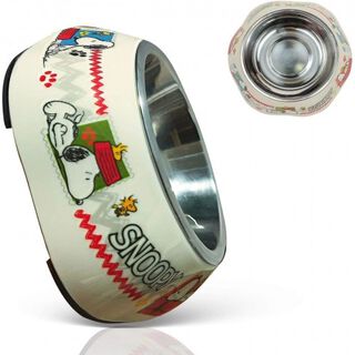 Zooz comedero snoopy para mascotas, Zooz comedero snoopy para mascotas