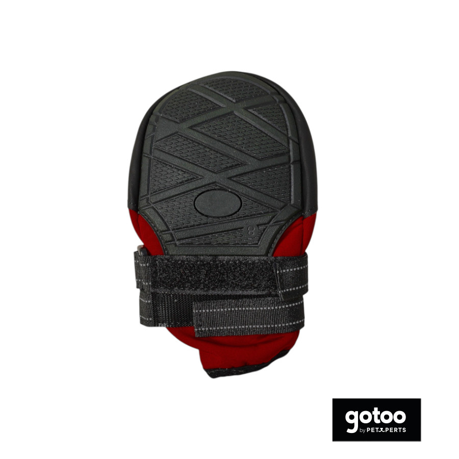 Gotoo Zapatos Rojo y Negro para galgos, , large Imagen numero 2