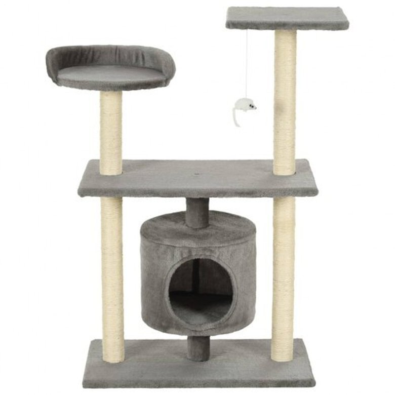 Rascador con poste de sisal color Gris, , large image number null