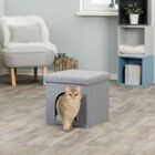 Trixie Alois Cama Cueva Gris para gatos, , large image number null