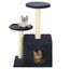 Rascador con poste de sisal para gatos color Azul, , large indicador imagen numero 1