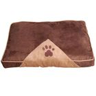 Pawhut cama acolchada marrón para perros, , large image number null
