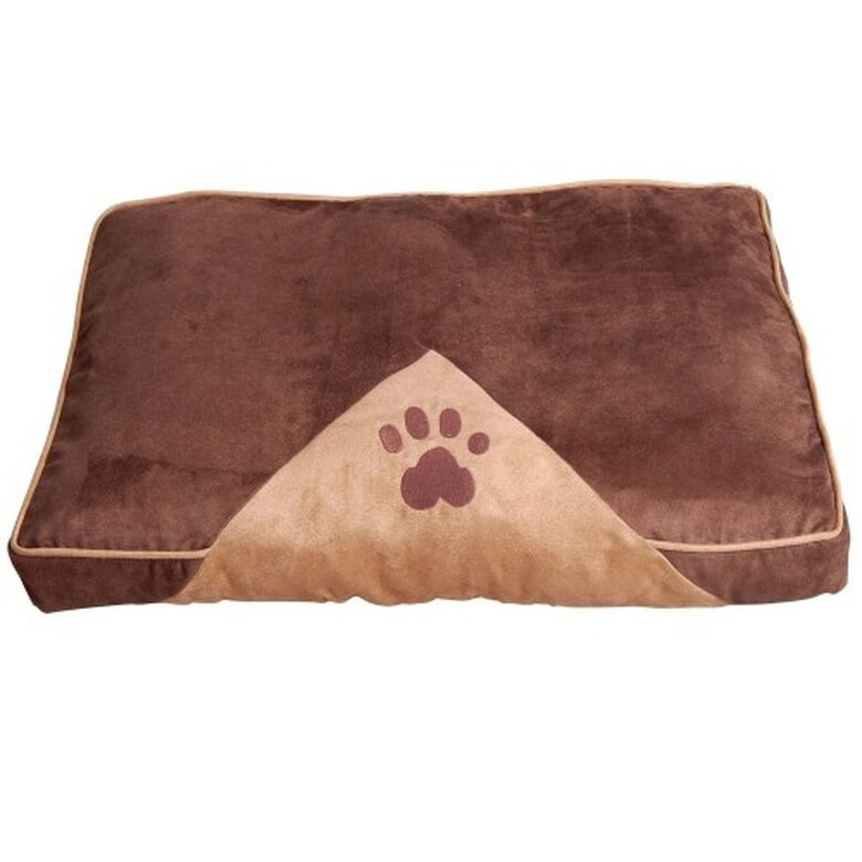 Pawhut cama acolchada marrón para perros, , large image number null