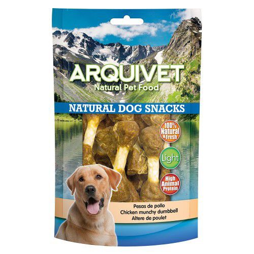 Pesas Natural Dog Snacks Arquivet para perros sabor Pollo, , large Imagen numero 1