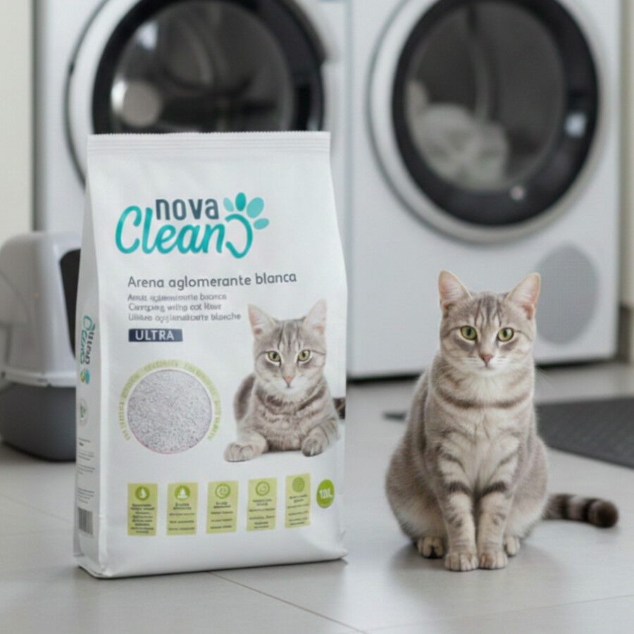 Nova Clean Ultra Natural Arena Aglomerante para gatos, , large Imagen numero 2