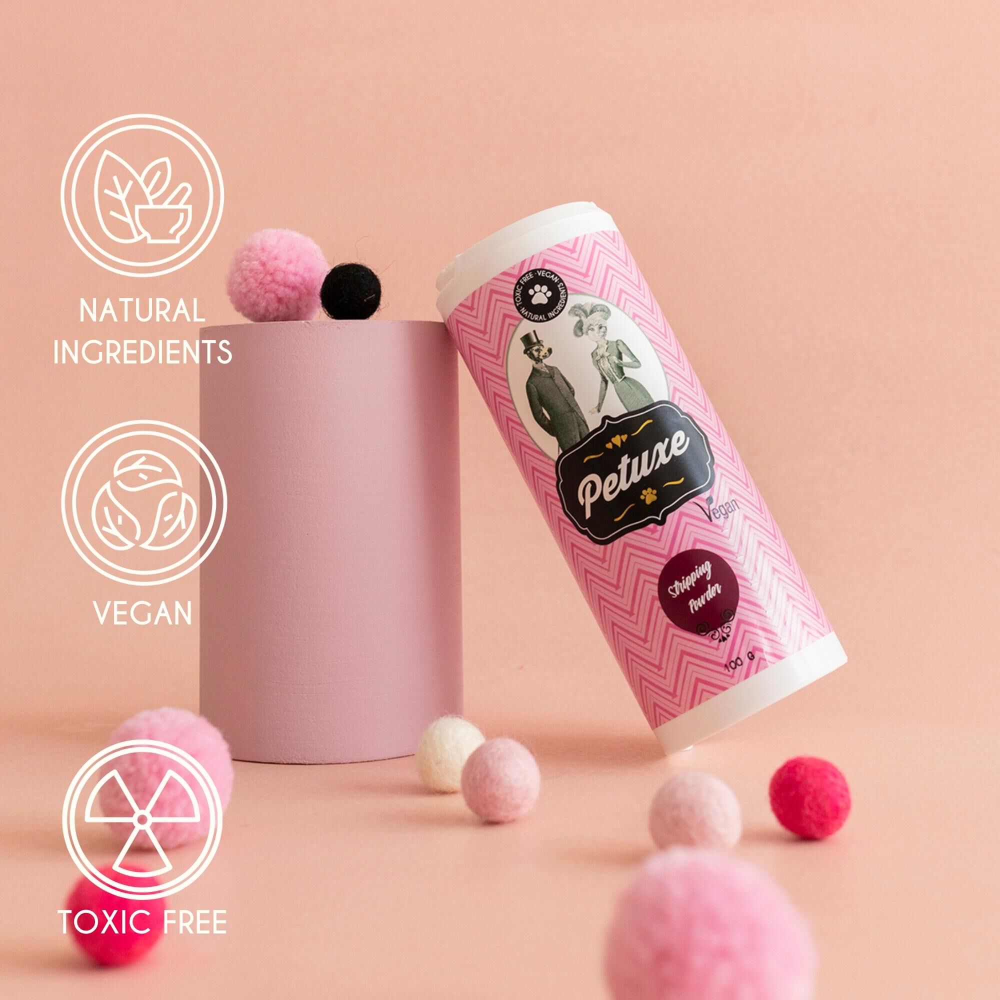 Petuxe Cosmetics Polvos Stripping para Mascotas thumbnail