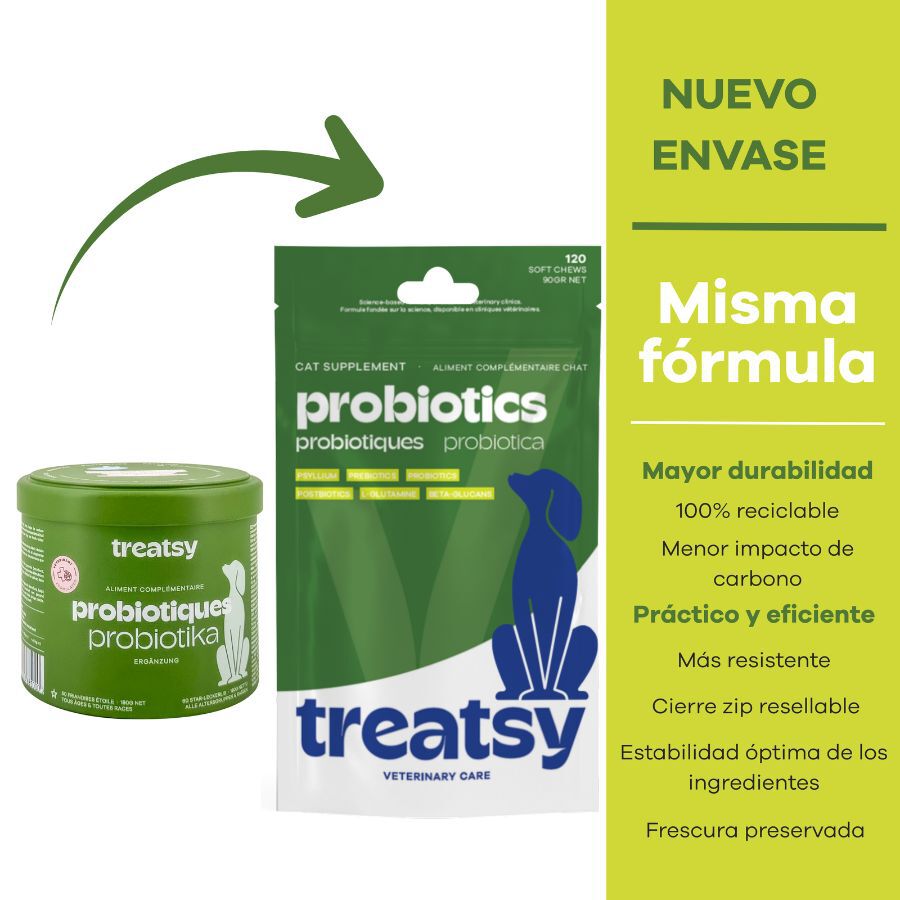 180 g Treatsy Snacks probi&oacute;ticos para perros, , large Imagen numero 2