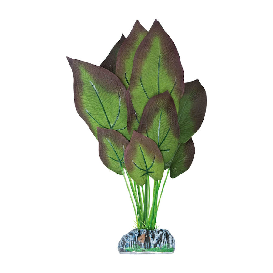 ICA Ninfa Bronceada Planta Artificial de Seda para acuarios