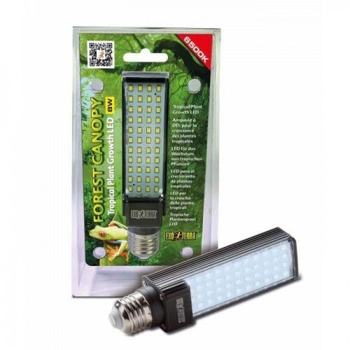 Exo Terra Forest Canopy Lámpara LED 8W para terrarios plantados thumbnail