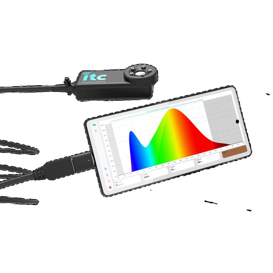 ITC Par Wise medidor de luz para acuarios