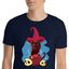 Mascochula camiseta hombre el brujo personalizada con tu mascota azul marino, , large indicador imagen numero 1