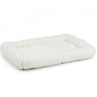 Cama suave con piel artificial para perro color Crema, , large image number null