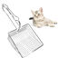 Nobleza Pala para Arenero De Gatos, 2 Minutos Para Limpiar Una Caja de Arena, Recogedor de Residuos en Arena de Gatos Metálico, , large indicador imagen numero 1