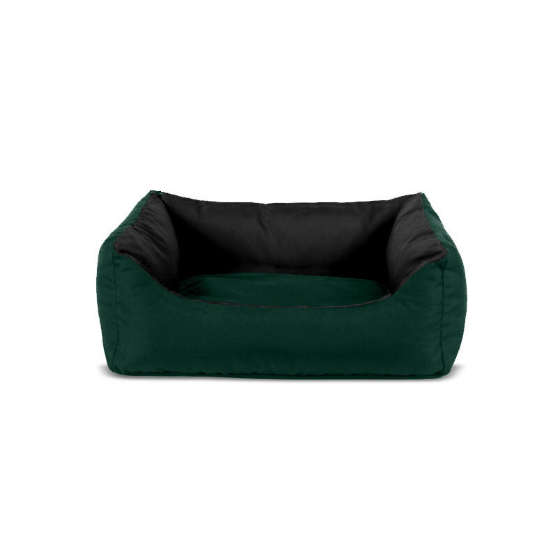 Gauty Cama para Perros y Gatos  Tela Impermeable - Verde y Negro, , large Imagen numero 1
