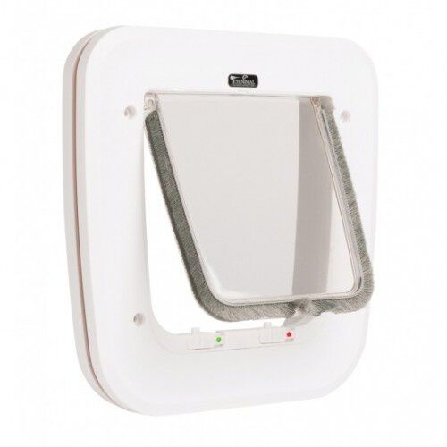Puerta gatera para gatos color Blanco