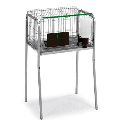 Jaula elevada para animales peque&ntilde;os color Plata, , large Imagen numero 1