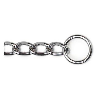 Collar de cadena Ancol extra resistente para perros color Metal