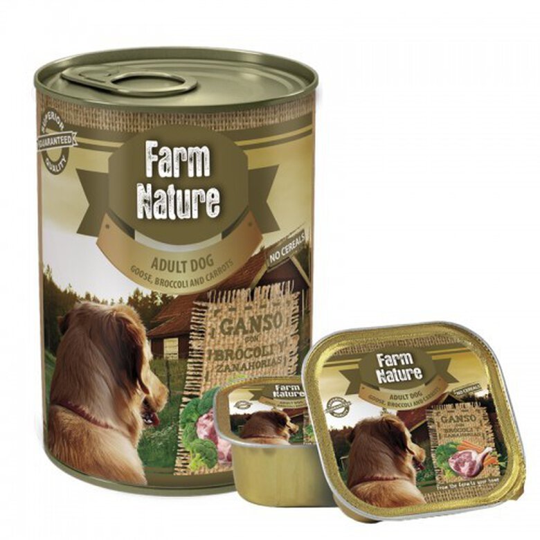 Comida húmeda Farm Nature Adult Dog para perros sabor Ganso, , large image number null