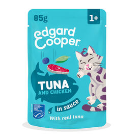 Edgard & Cooper At&uacute;n y Pollo sobre en salsa para gatos 