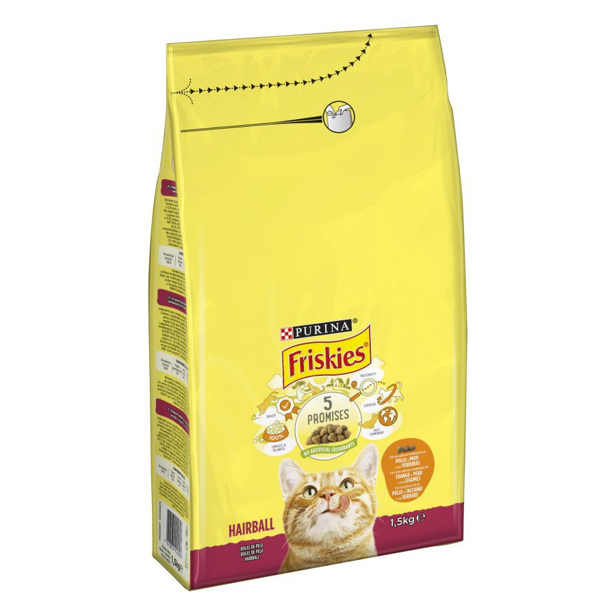 1.5 kg Friskies Hairball pienso para gatos, , large Imagen numero 1