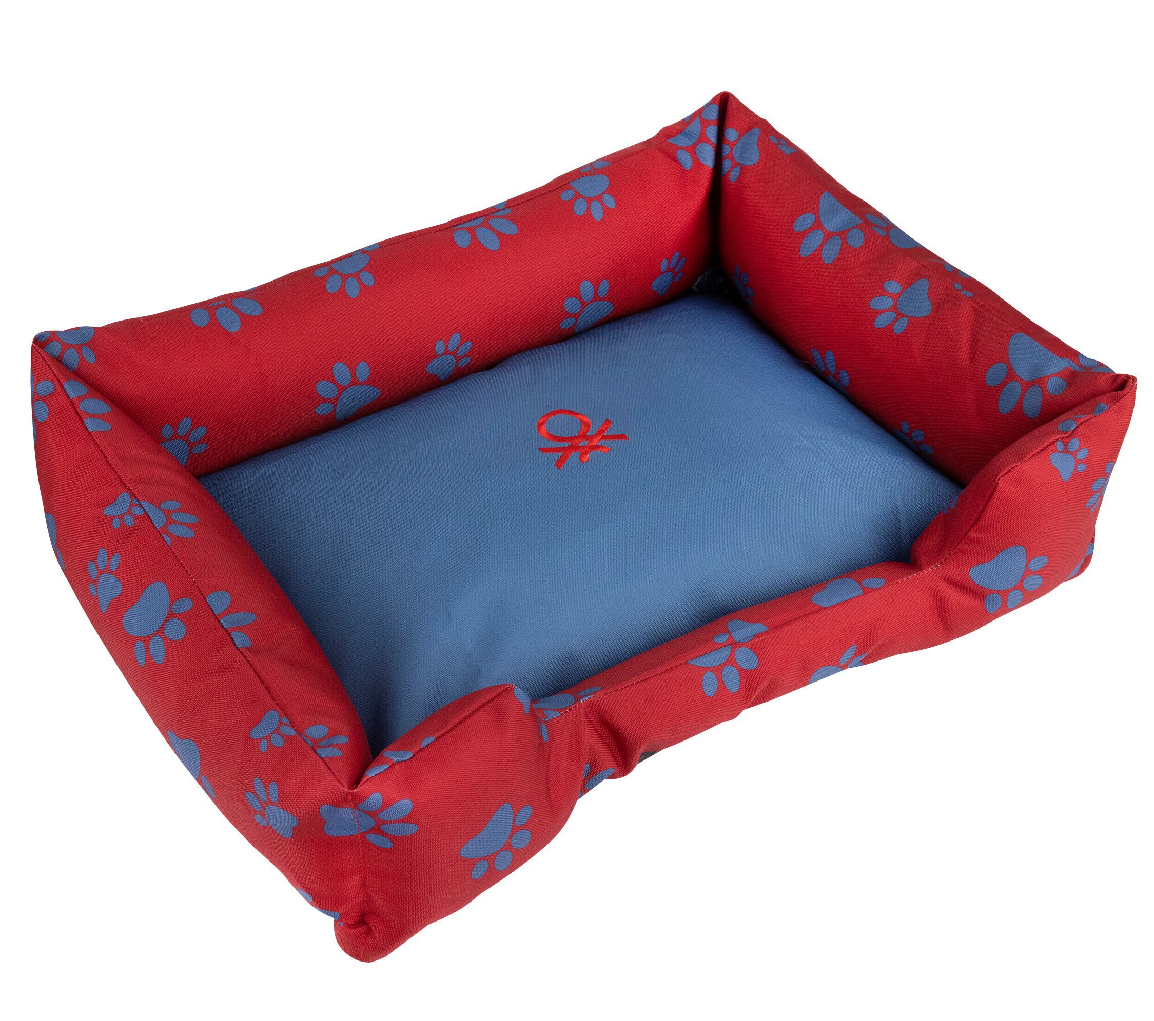 Benetton funda cuna Azul Huellas S:55 cm x 40 cm, , large Imagen numero 1