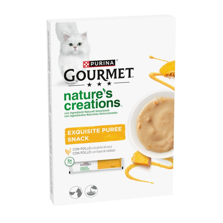 30 sobres x 10 g Gourmet Nature’s Creations Snack Húmedo de Pollo para gatos ¡Pack ahorro!