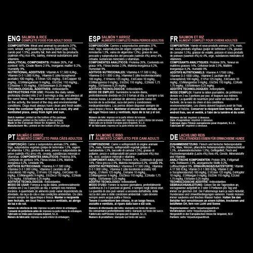 Arquivet original pienso salm&oacute;n y arroz para perros adultos, , large Imagen numero 4