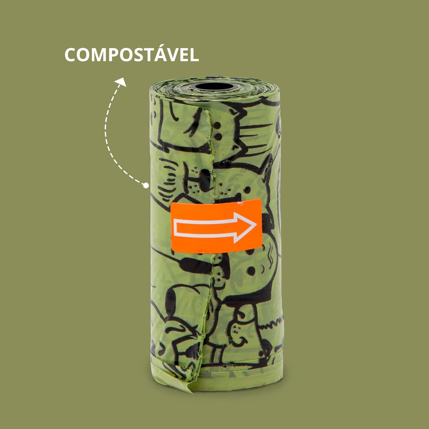 Bolsas Para Excrementos De Perro 8 Unidades, , large Imagen numero 2