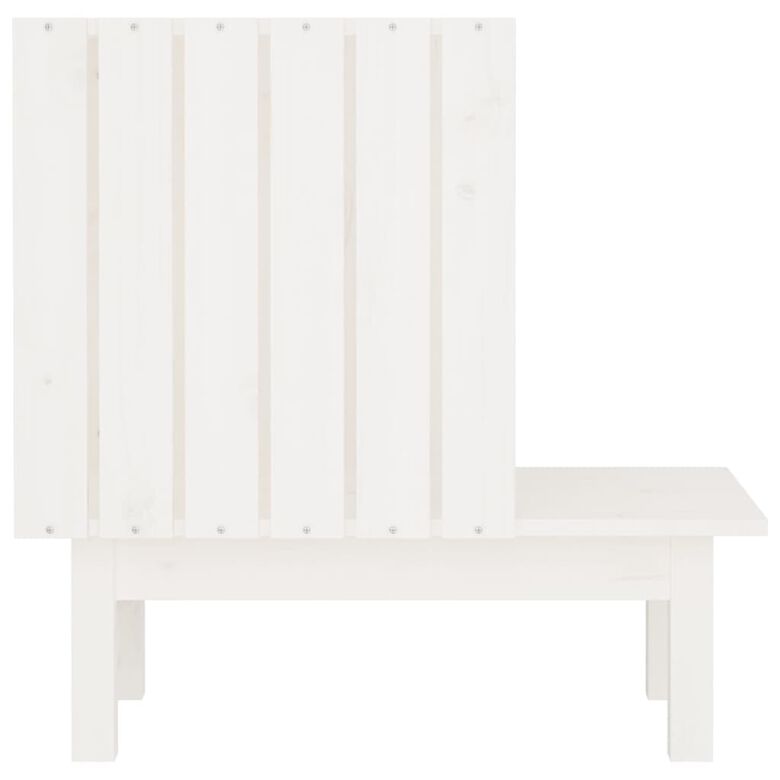 VidaXL Casa de madera blanca para gatos thumbnail