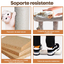 Edipets árbol rascador 4 niveles con hamaca beige para gatos, , large indicador imagen numero 4