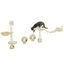 PawHut Estantes para Gatos Beige, , large indicador imagen numero 1
