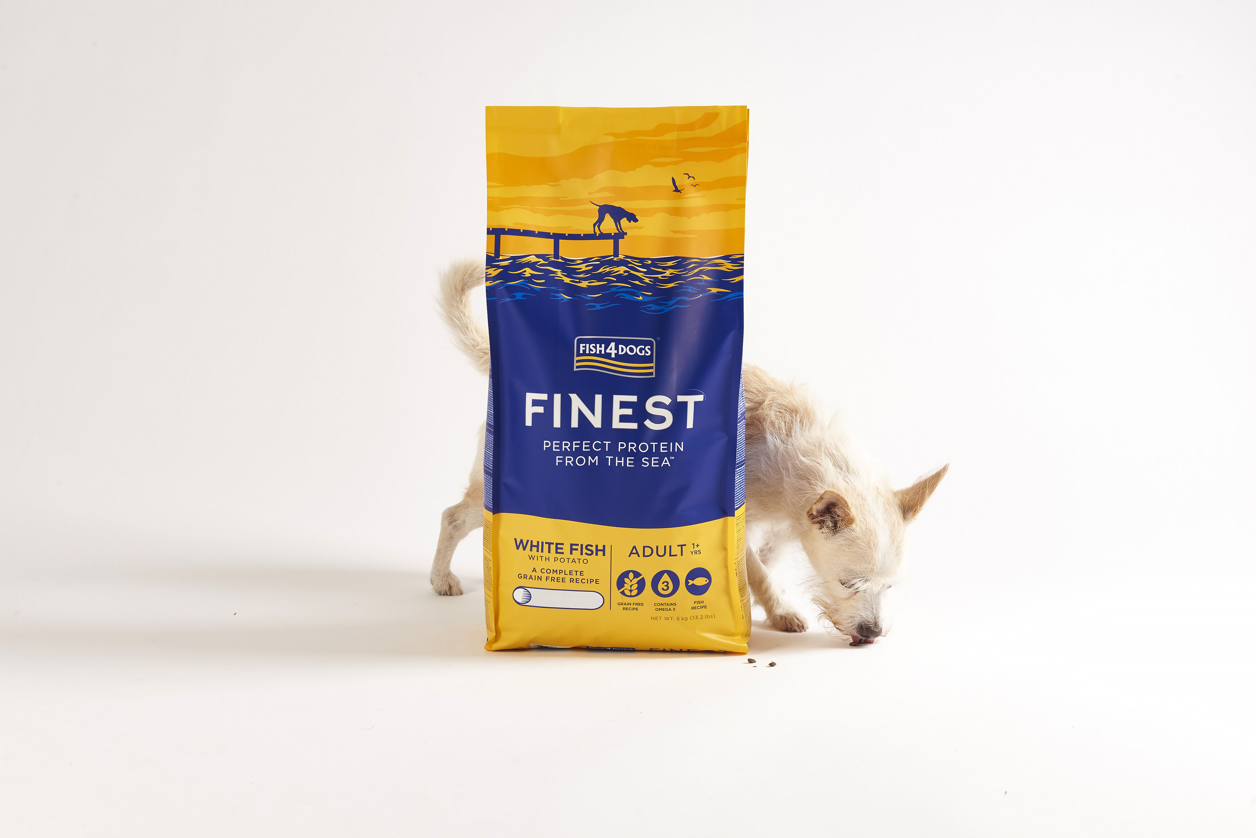 Fish4Dogs Pienso razas peque&ntilde;as sin cereales &ndash; Pescado blanco y patata, , large Imagen numero 5