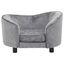 Vidaxl sofá de felpa gris para perros, , large indicador imagen numero 3