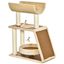 PawHut Árbol Rascador Con Escalera para gatos, , large indicador imagen numero 1