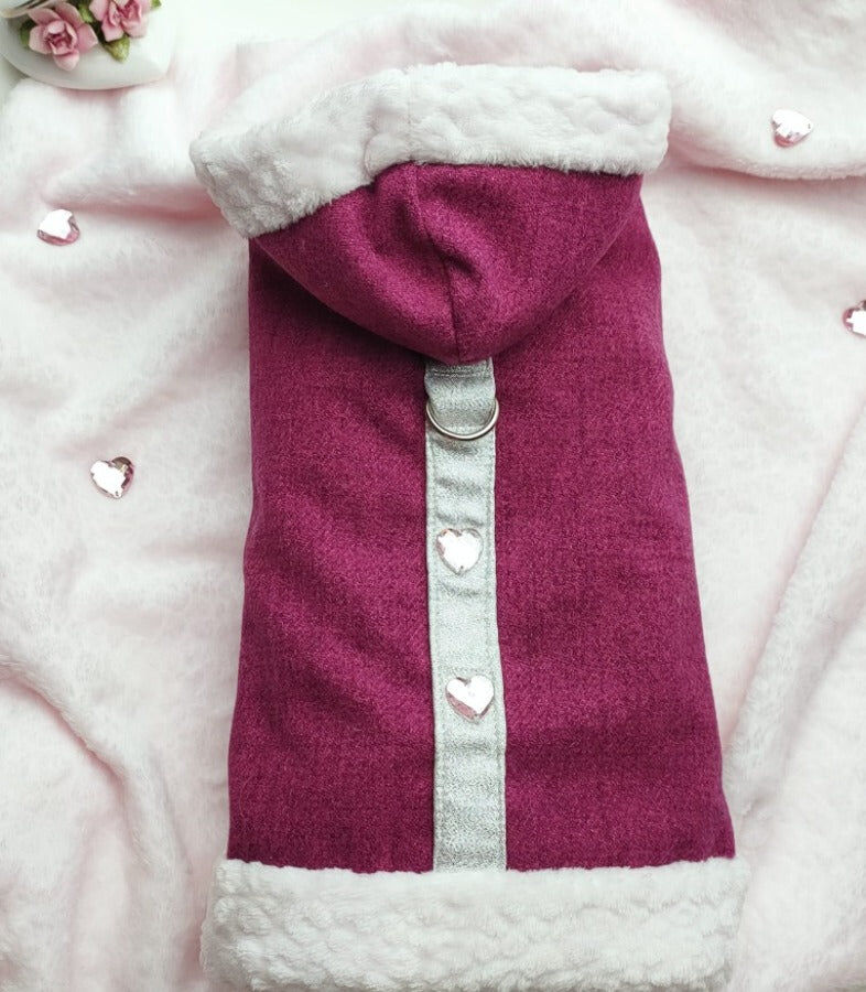 Ideal  Pets, Abrigo con capucha para perros, Destello Rosa, , large Imagen numero 2