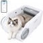 Nobleza Arenero Autom&aacute;tico Gatos Autolimpiable Abierto Smart, Caja de Arena Inteligente con App y Sensor Infrarrojo Antiatrapamiento, Gran Capacidad para Varios Gatos, Inodoro El&eacute;ctrico Silencioso, , large indicador imagen numero 1