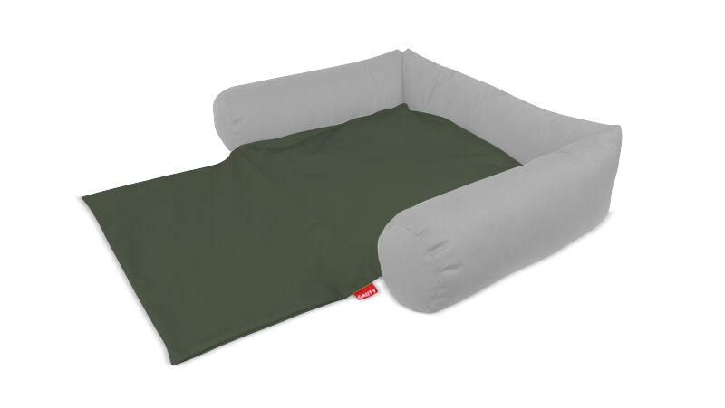 Gauty Cama para Perros y Gatos  Tela de sarga - Gris y verde, , large Imagen numero 1