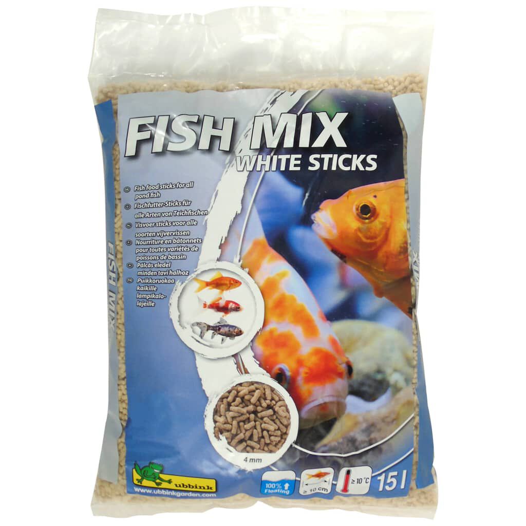 Ubbink Comida para peces Fish Mix White Sticks 4 mm 15 l, , large Imagen numero 2