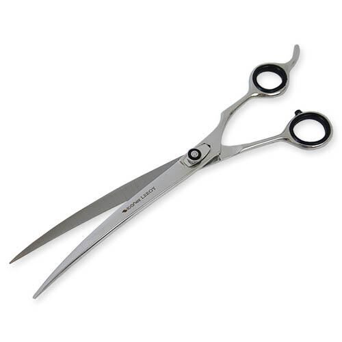 Tijera Ib&aacute;&ntilde;ez Leroy Curva 22 cm apta para peluquer&iacute;a canina, , large Imagen numero 3