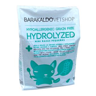 Barakaldo Vet Shop Alimento Mini Razas Pequeñas Hydrolyzed Hypoallergenic Grain Free para Perros 