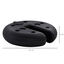 Outsunny Juego de 4 Pesos para Gazebo Rellenable Arena Cemento Base Peso Parasol Pie de Soporte para Carpa Base ponderada Φ25x6 cm, , large indicador imagen numero 3