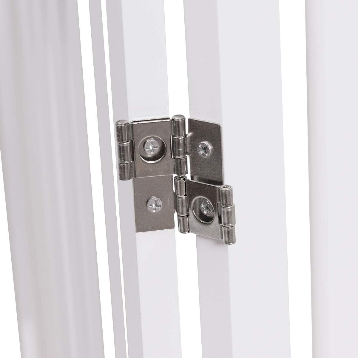 Costway Cerca Madera Plegable Blanco para perros thumbnail