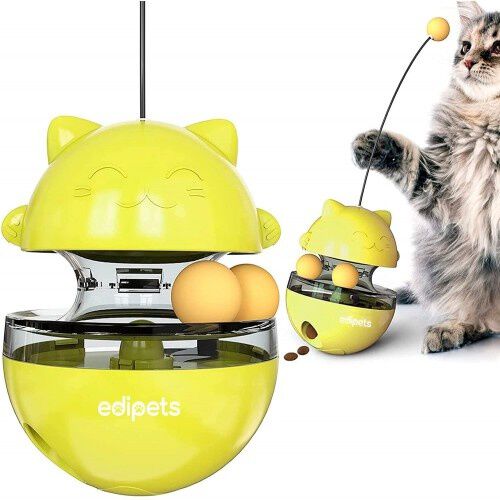 Edipets juguete interactivo amarillo para gatos, , large Imagen numero 1